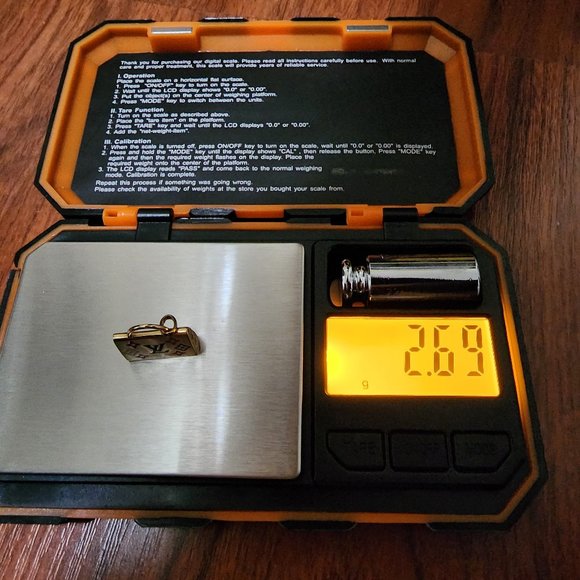 Pendant bag multi color design 18k gold - Picture 14 of 15